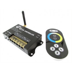 Led Dimmer CCT 2.4G Color Temperature Controller Centralina Wireless Per Controllo Luminosita e Colorazioni Bianco Freddo e Cal